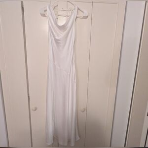Elegant White Women's Dress